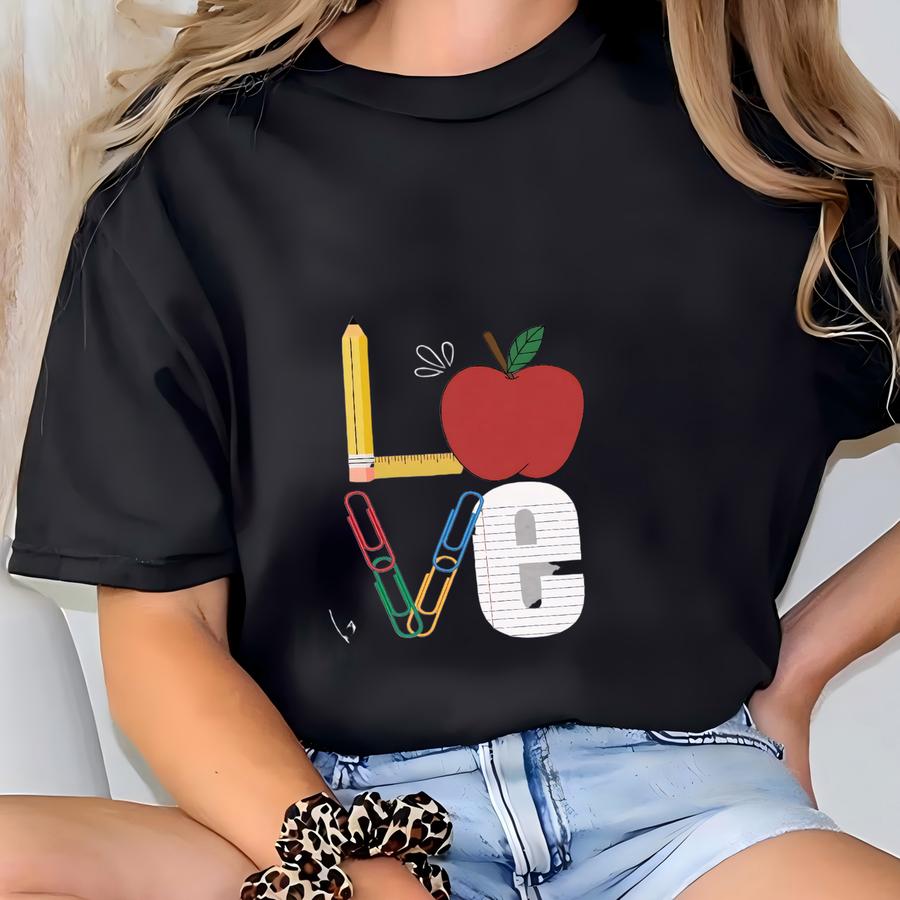 Teach Inspire Love Teacher Shirt T-shirt