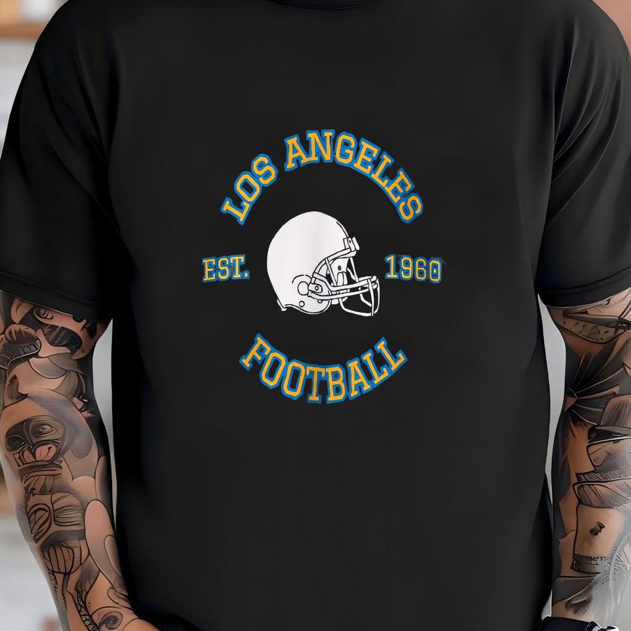 Unisex Los Angeles C Football Crewneck Sweatshirt T-shirt