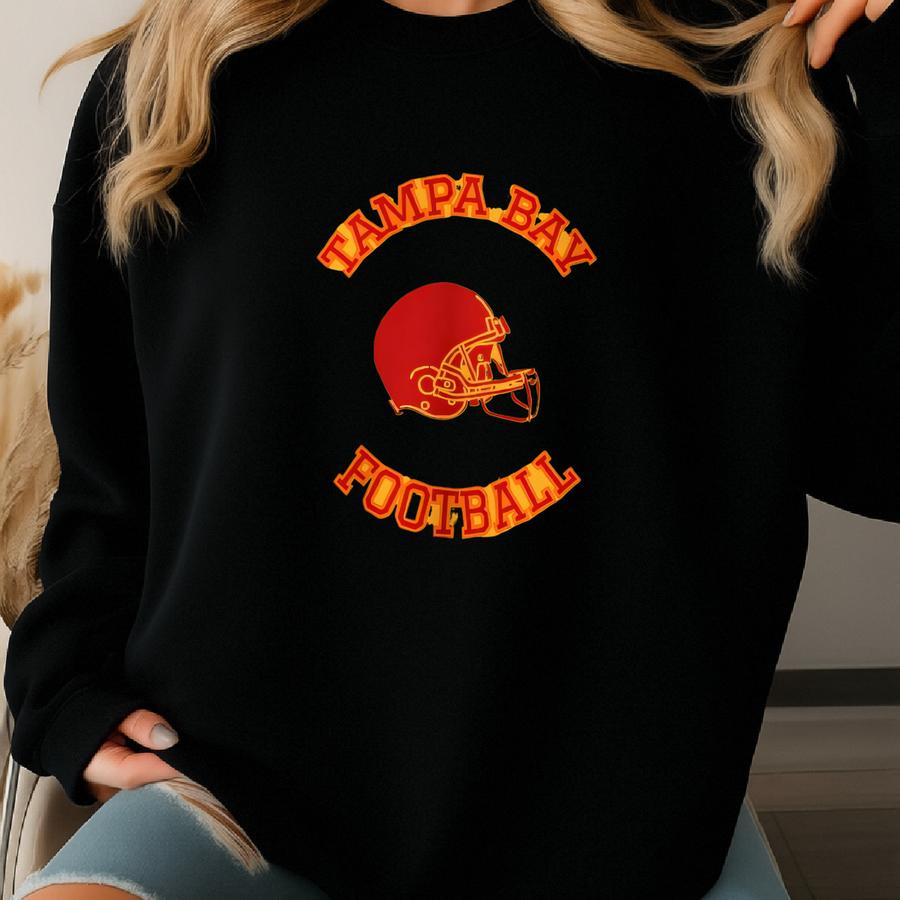 Unisex Tampa Bay Football Crewneck Sweatshirt Sweatshirt