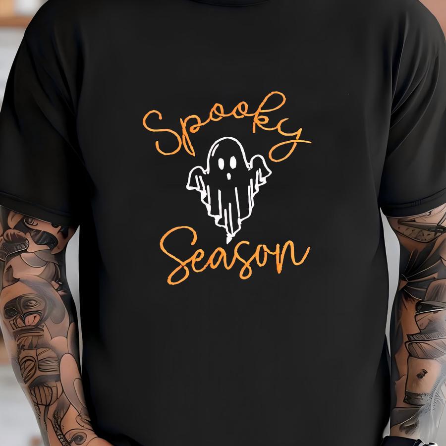 Halloween Sweatshirt: Spooky Season Ghost Shirt T-shirt
