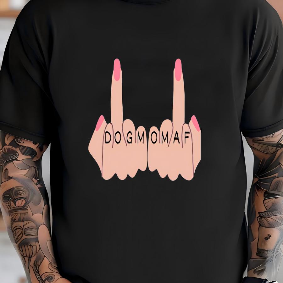 Dog Mom Af Sweatshirt, Funny Dog Mom Sweatshirt, Dog Mom Af Crewneck, Gift For Dog Moms, Christmas Gift For Dog Moms T-shirt