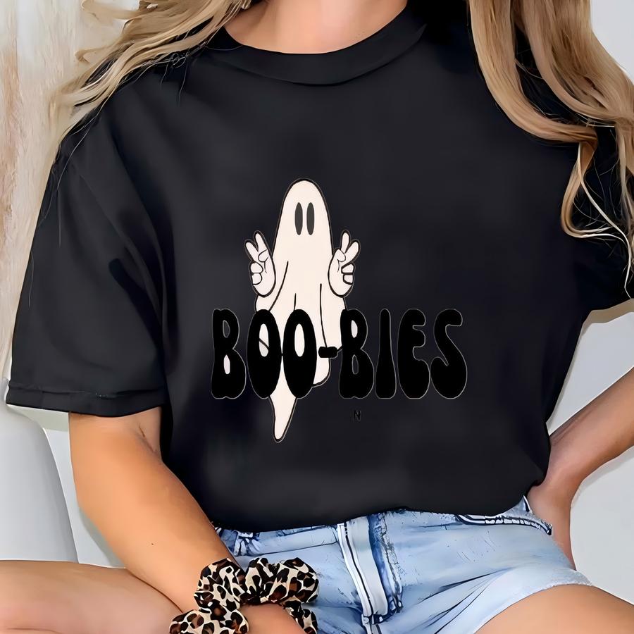 Boo-bies Women's Hoodie | | Breast Cancer Awareness | Halloween/fall Edition T-shirt
