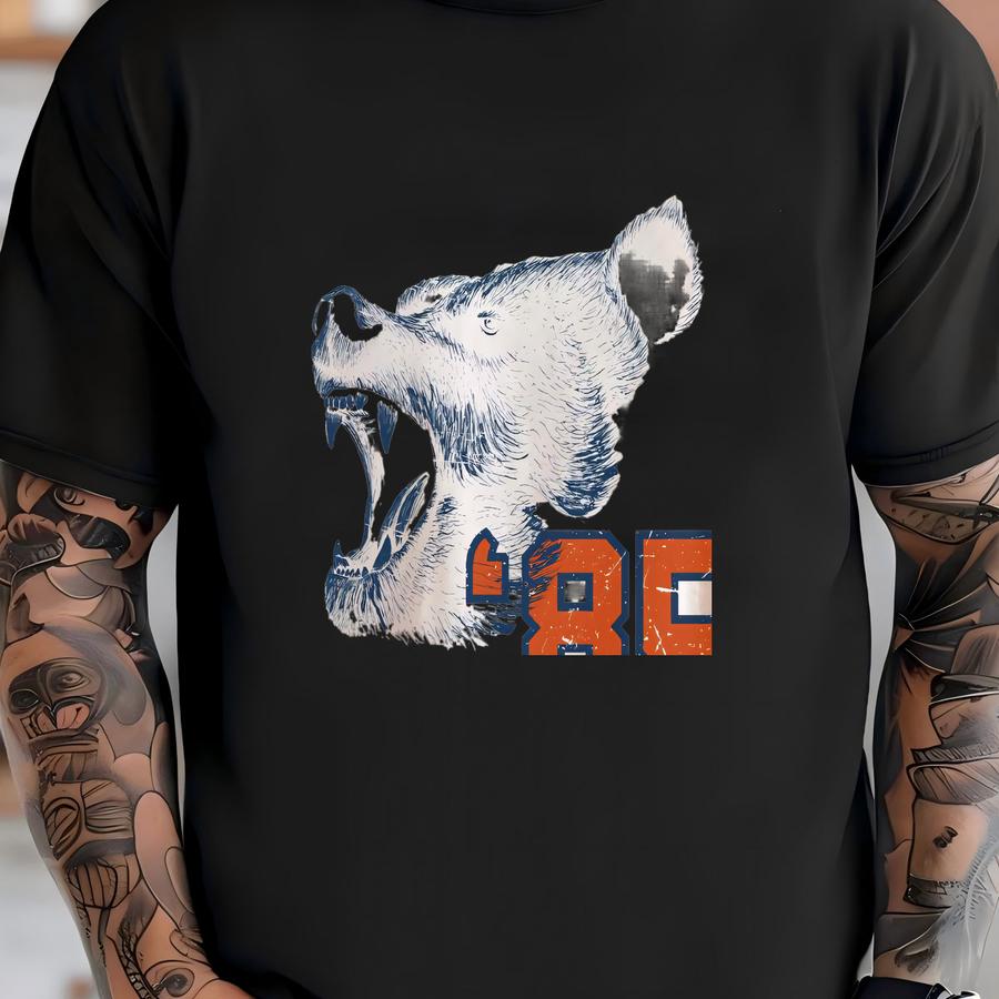 Vintage '85 Chicago Shirt, Retro Football Shirt, Men And Women Shirt, Throwback Chicago Tee, Chicago Fan Shirt, Illinois Tee,  T-shirt