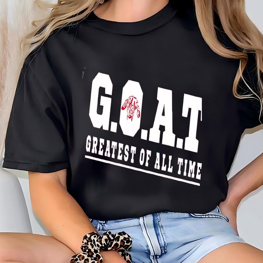 Goat Greatest Off All Time, Goat Shirt, Sports Shirt Men, Gift For Husband, Funny Sports Shirt, Men Shirt, Fathers Day Shirt, Gift For Him T-shirt