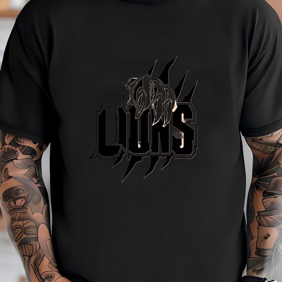 School Mascot Shirt, Lions Mascot Shirt, Lions Fan Shirt, Lions Shirt, Lions Team Shirt, Lions Football Shirt, Mascot Shirt, Lions Spirit T-shirt