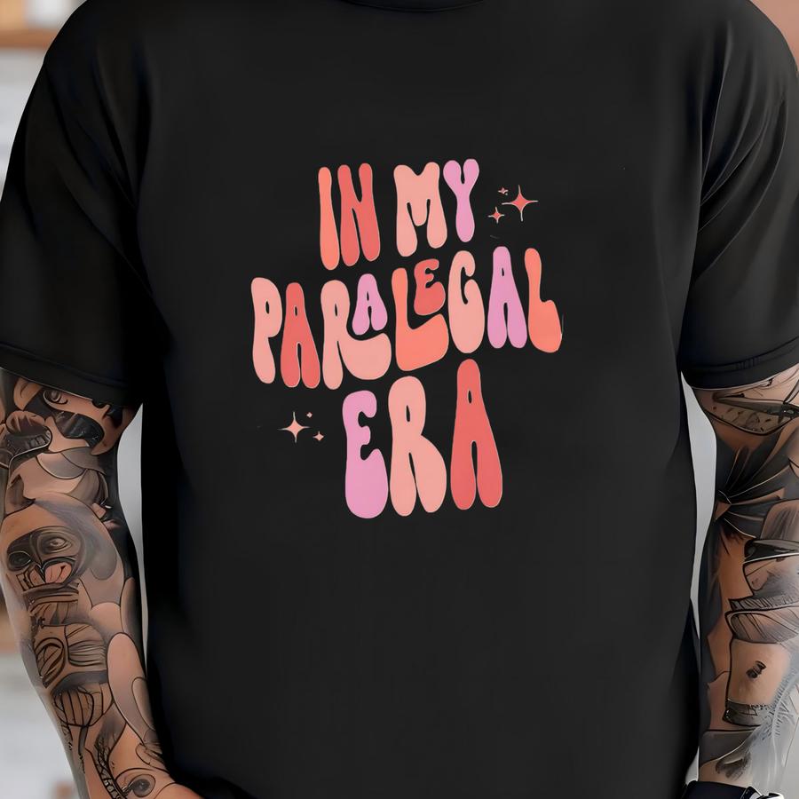In My Paralegal Era Sweatshirt, Retro Paralegal Crewneck, Solicitor Paralegal Gift, Women In Law Shirt, Legal Assistant Sweatshirt T-shirt