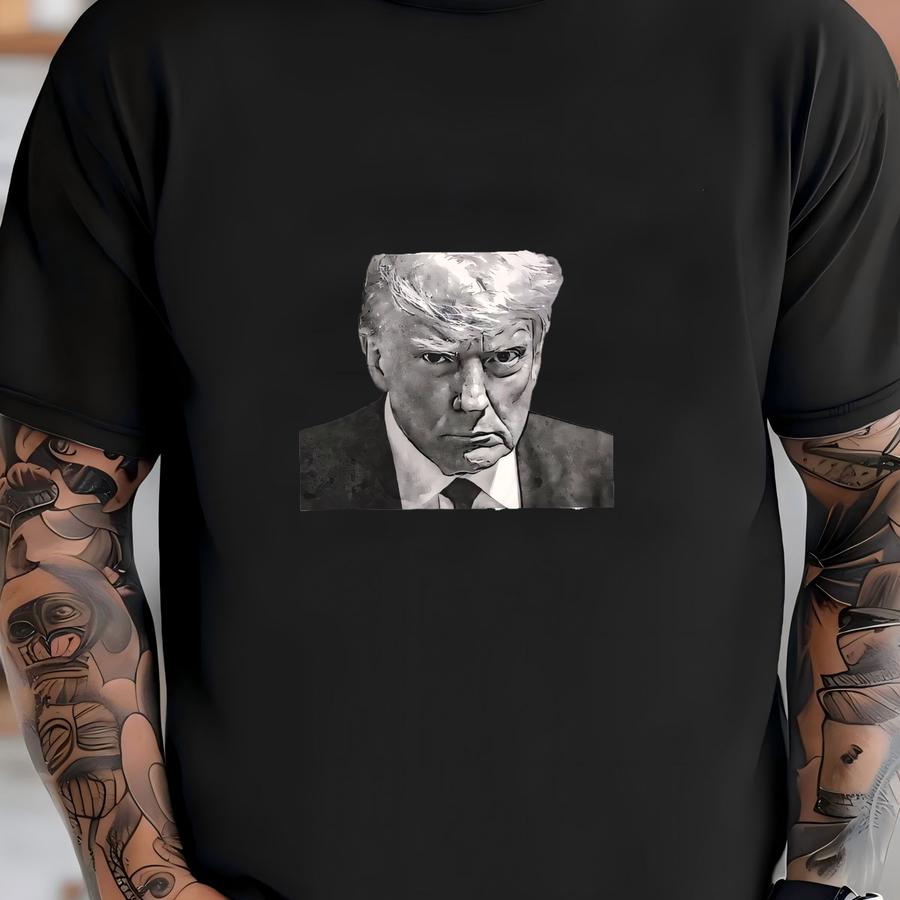 Mugshot Shirt, Republicans 2024 Tshirt, Potus Mug Shot Tee, Not Guilty Shirt, Conservative Hoodie, Funny Gift,  T-shirt