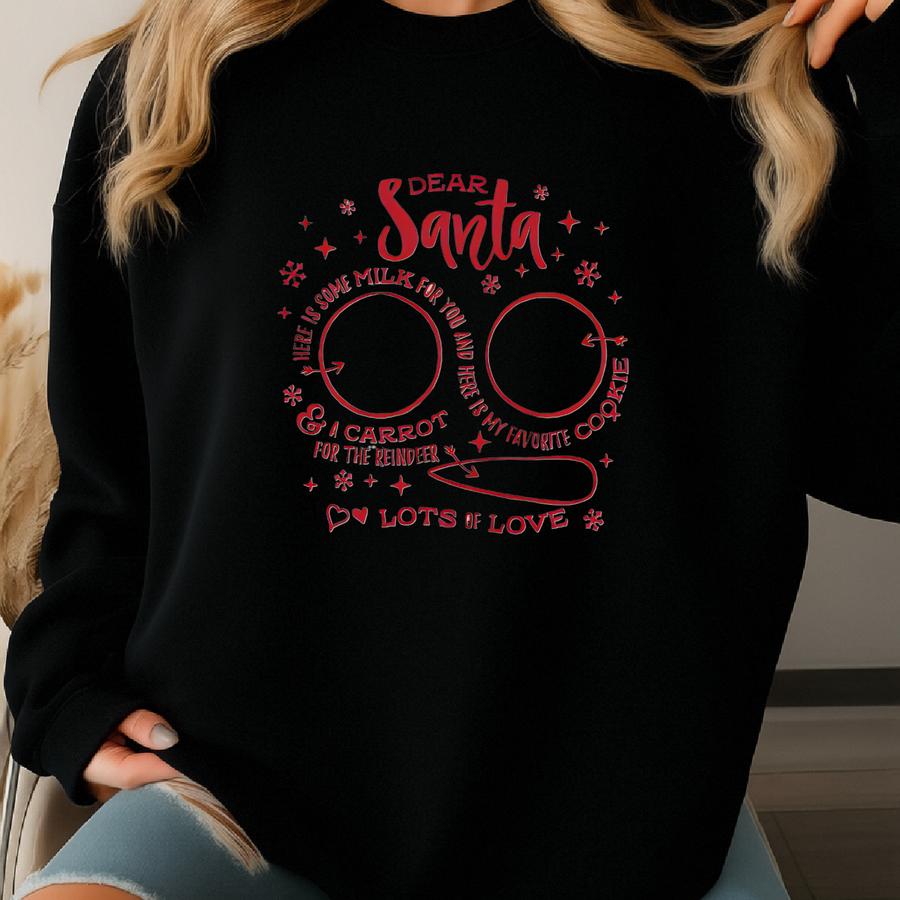 Christmas Milk And Cookie Tits, Funny Tits Shirt, Christmas Girlfriend Gift, Tinsel Tits Christmas Top, Funny Christmas Top, Xmas Boobies Sweatshirt