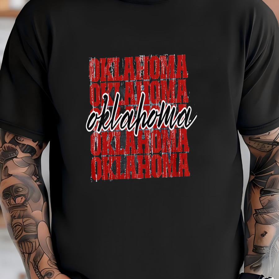 Oklahoma Vintage Shirt, Oklahoma Football Shirt, Oklahoma Tshirt, Oklahoma Game Day, Oklahoma Pride, Preppy Oklahoma Shirt T-shirt