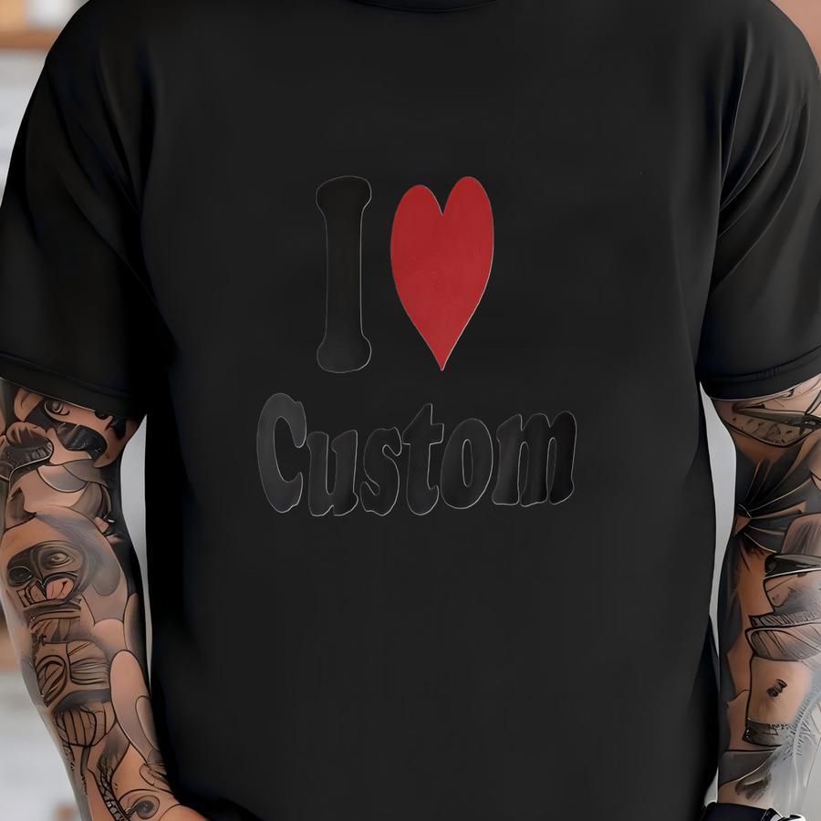 Custom Women's Fitted Tee: Personalized Text Shirt T-shirt