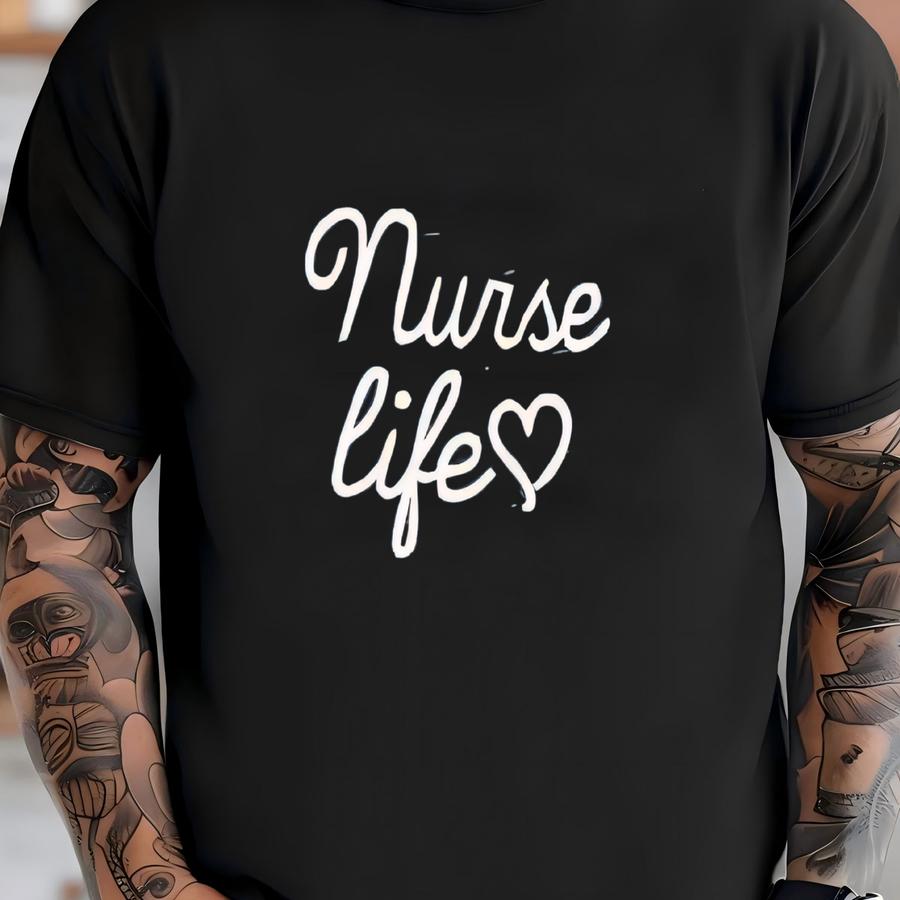 Nurse Life Long Sve Shirt, Nurse Tshirt, Gift For Nurses, 12408 T-shirt