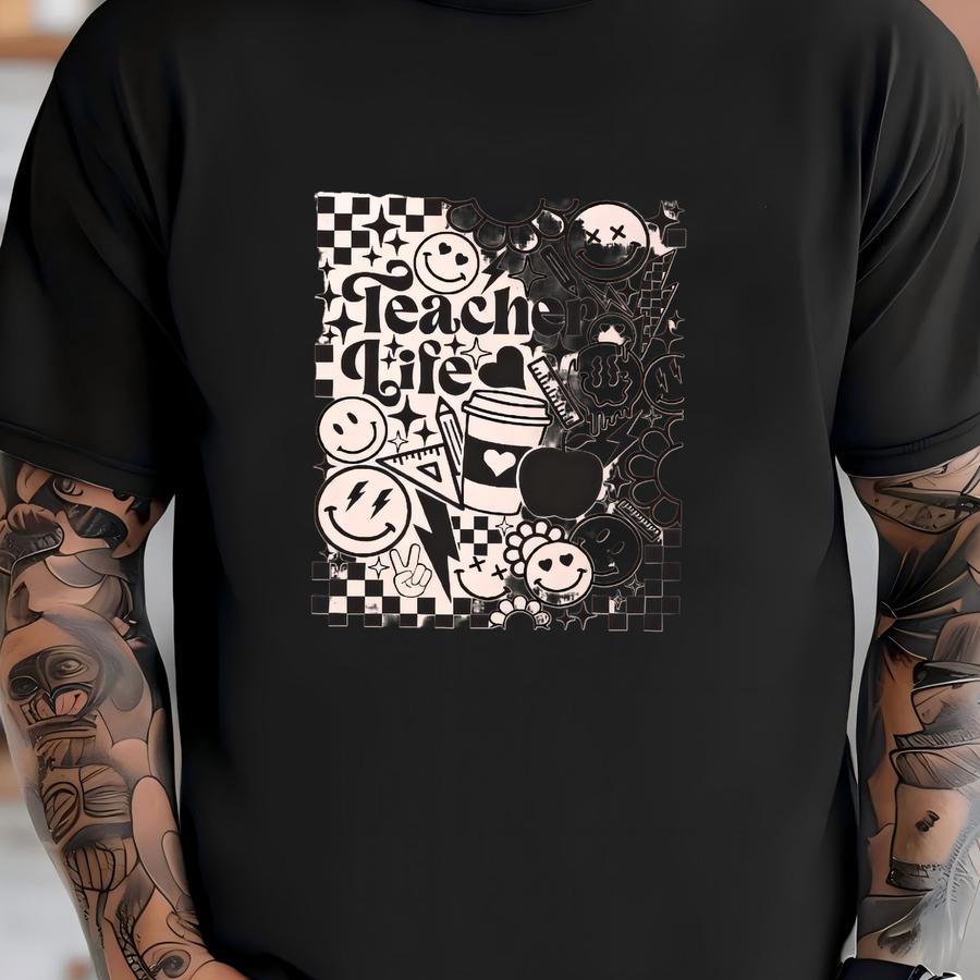 Personalized Teacher Life Shirt: Back To School Gift T-shirt