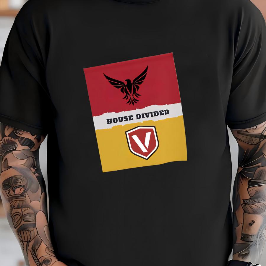 Sports Flag, Design Your Own, Double Sided, Rivalry, All Sports, Personalized, Any College/professional Teams, Its Complicated, Game Day T-shirt