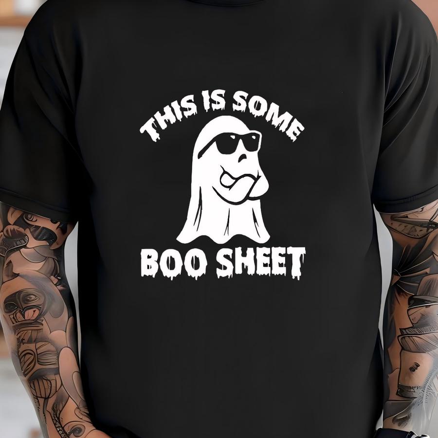 This Is Some Boo Sheet Shirt, Halloween Ghost Shirt, Halloween Sweat, Spooky Boo Shirt, Funny Halloween Shirt, Spooky Vibes Tee, Ghost Shirt T-shirt