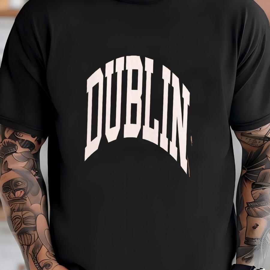 Dublin ® Tshirt St Patricks Day Shirt Dublin Ireland Tee Ireland Tshirt Crewneck Irish Unisex St Pattys Day Tee T-shirt