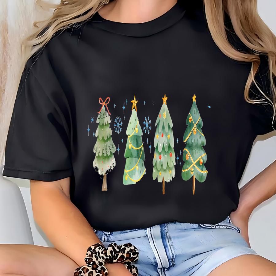 Christmas Tree Sweatshirt,christmas Sweatshirt,christmas Gifts, Chic Winter Hoodie,christmas Hoodie,holiday Sweatshirt, Pine Tree Sweatshirt T-shirt