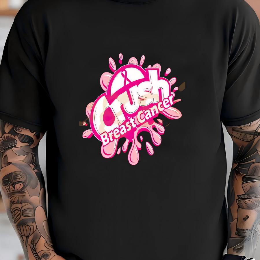 Breast Cancer Awareness / Available In Tee, Crewneck, Hoodie, Tank, Long Sve T-shirt