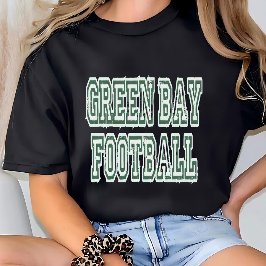 Green Bay Football Women's Crewneck Sweatshirt, Game Day Shirt Unisex T-shirt