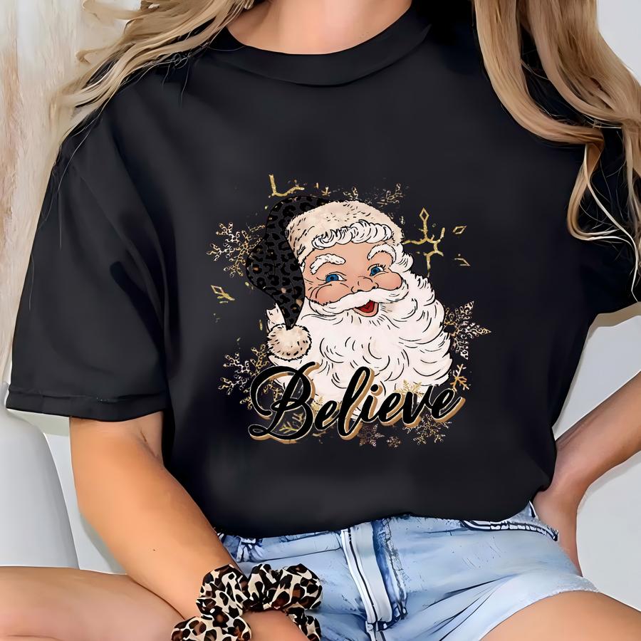 Christmas Believe Sweatshirt, Santa Sweatshirt, Christmas Sweatshirt, Christmas Gifts,believe Sweatshirt,christmas Hoodie, Sweatshirt T-shirt