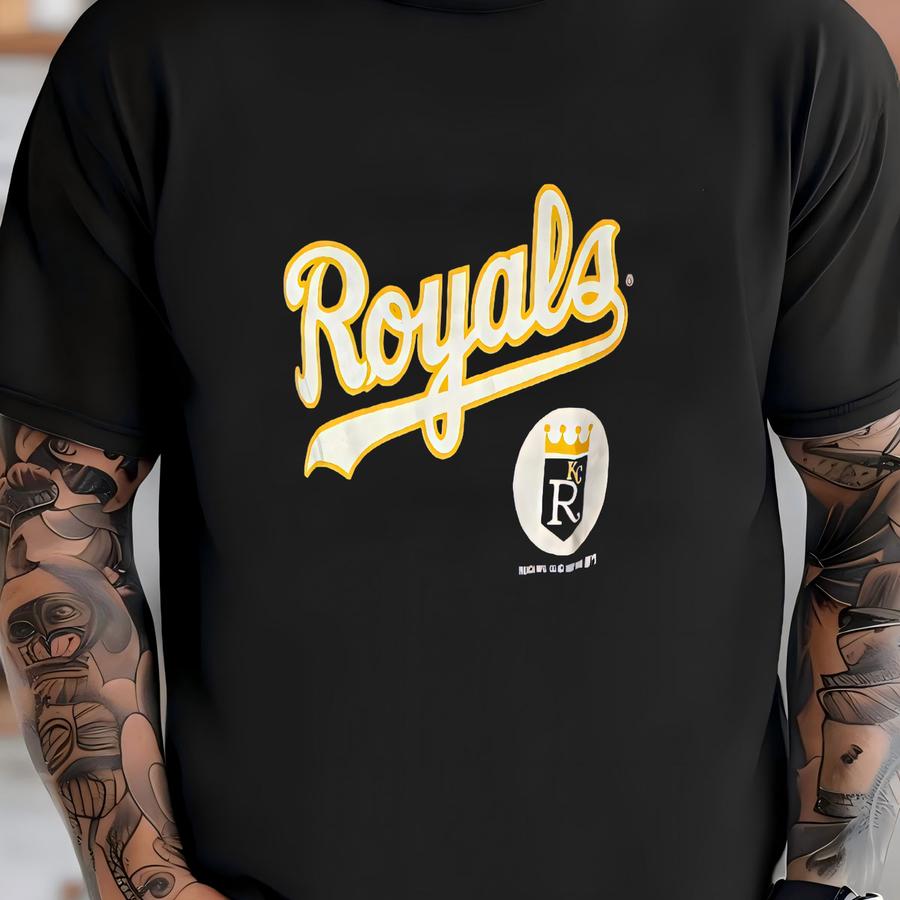 Vintage 1987 Desdstock Kansas City Royals Shirt - Fits Xs/s - Grunge Emo Tee T-shirt