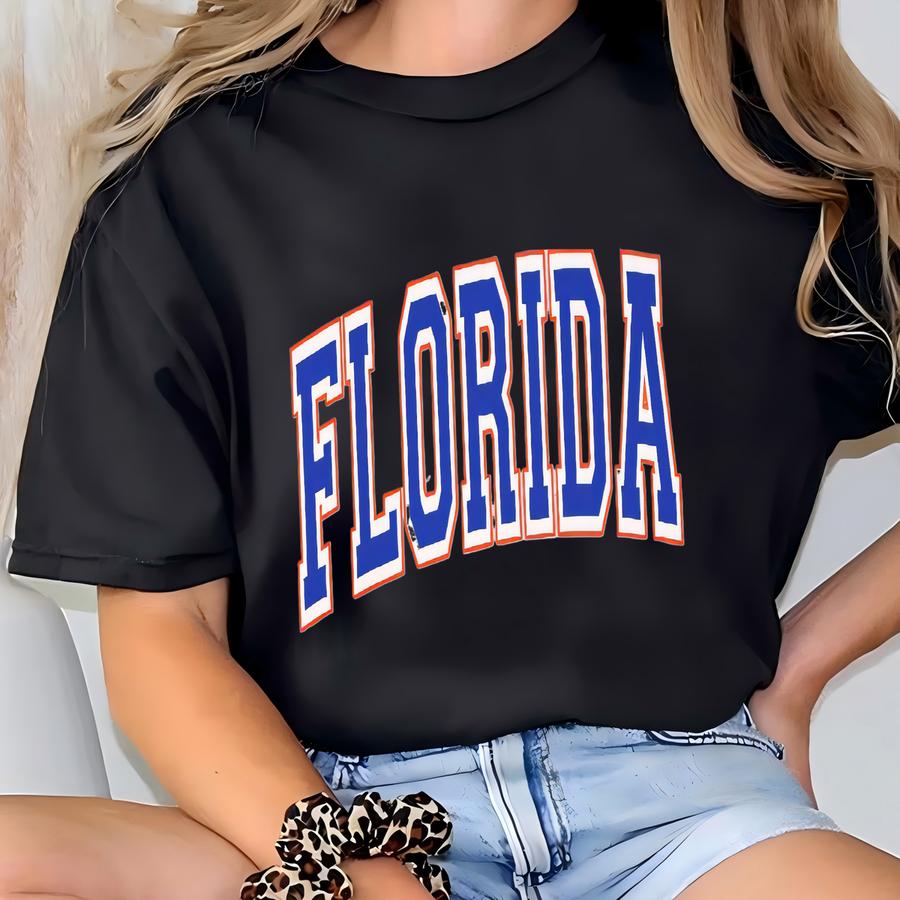 Florida Sweatshirt, Florida Football, Florida Gift, Varsity Sweatshirt, Vintage Florida, Aesthetic Sweatshirt, Florida Vacation, Unisex Fit T-shirt