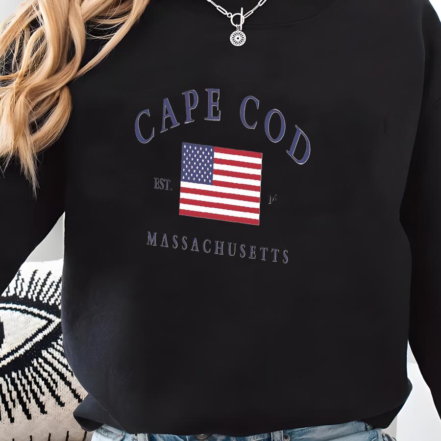 Cape Cod Crewneck, Massachusetts Sweatshirt, Unisex Heavy Blend™ Crewneck Sweatshirt, New England, Beachy Crewneck, Cape Cod Gifts Sweatshirt