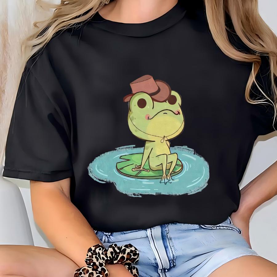 Howdy Frog Sweatshirt, Cowboy Sweatshirt, Frog Sweatshirt, Meme Sweatshirt, Wild West Sweatshirt, Cowboy Frog Hoodie, Western Sweatshirt T-shirt