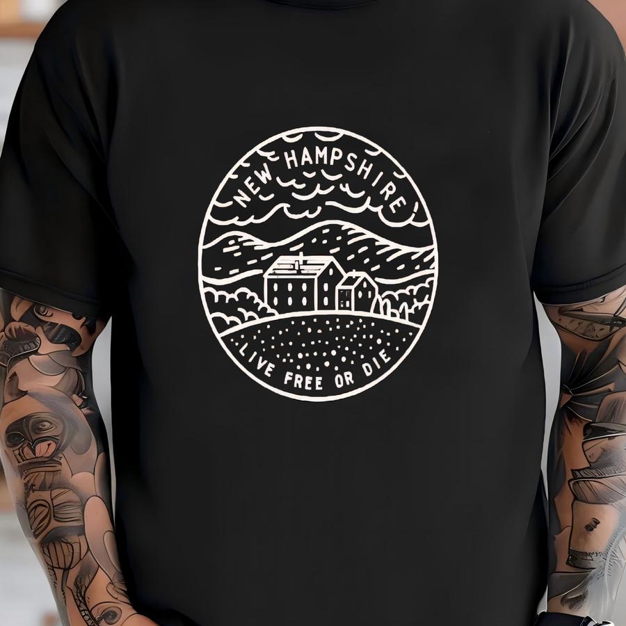New Hampshire Hoodie: Travel Souvenir Shirt T-shirt