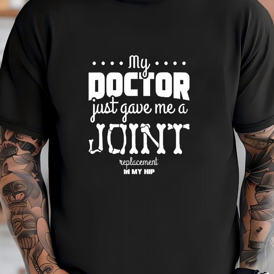 Funny Hip Replacement Hoodie, Hoodies, Women's Shirts, Unisex Tees, Long Sve, Tank Top, Sweatshirts T-shirt