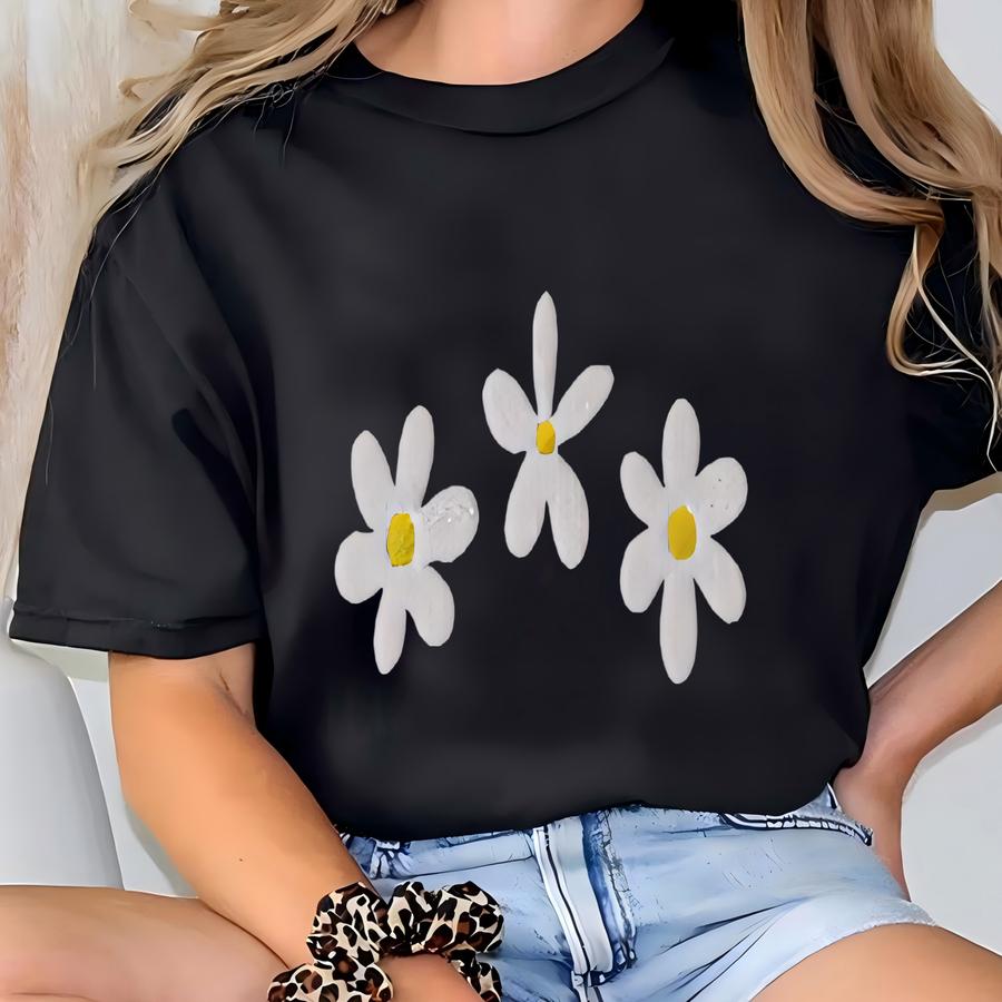 Daisies Hoodie, Daisy Flowers Hoodie, Daisies Shirt, Cute Hoodie, Daisy Sweatshirt T-shirt