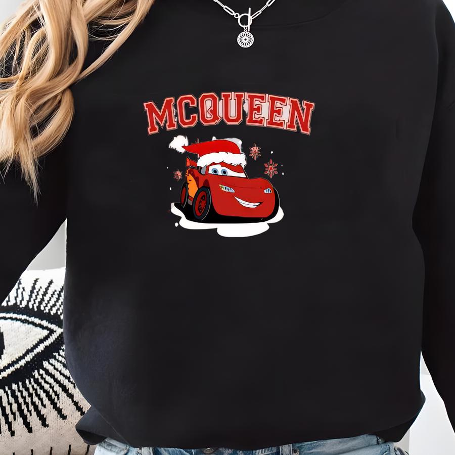 Land Lightning Mcqueen Cars Christmas Shirt, Tow Mater Christmas Shirt, Kids Christmas Shirt Sweatshirt