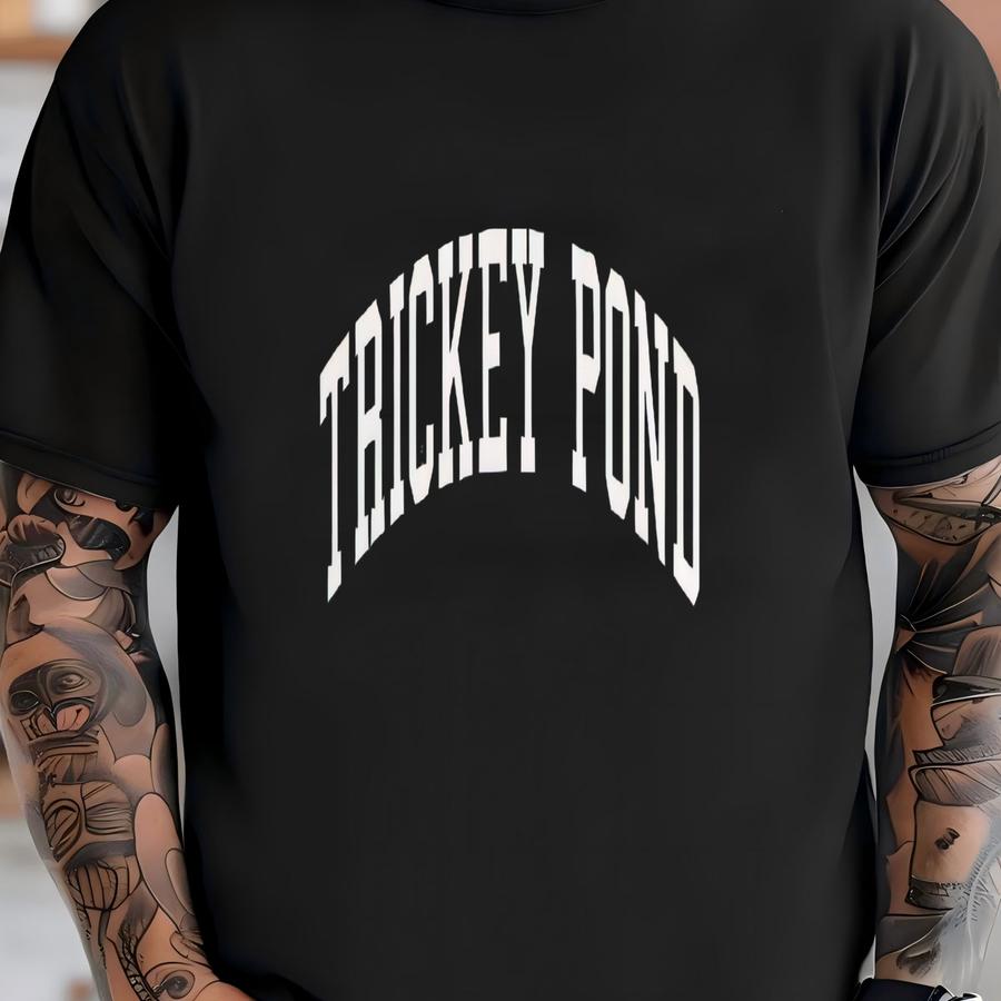 Trickey Pond Maine Crewneck Sweatshirt T-shirt