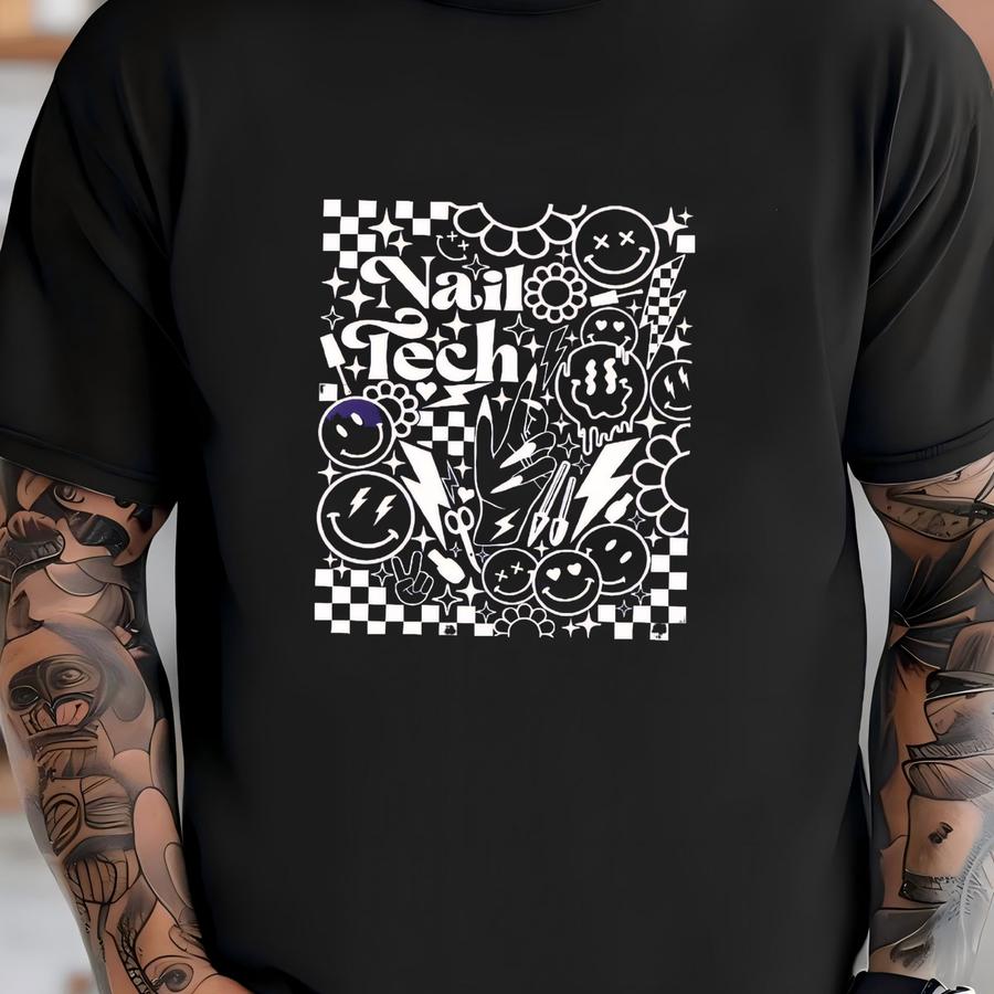 Nail Tech Sweatshirt: Cosmetologist Gift, Nail Artist Sweater T-shirt