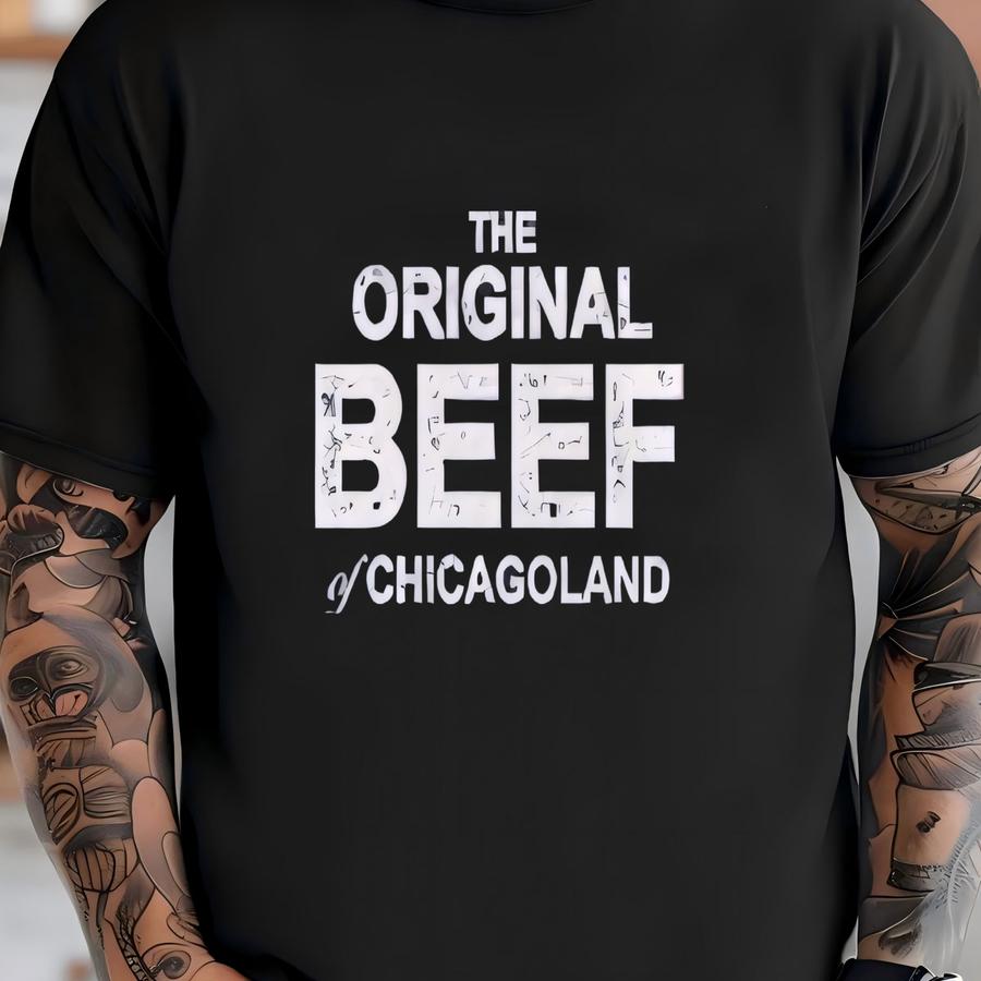 The Original Beef Of Chicagoland Hoodie, C, Shirt, Ritchie Sydney Sandwich Shop, Pocket Graphic Tee, Gift, Vintage Hoodie T-shirt