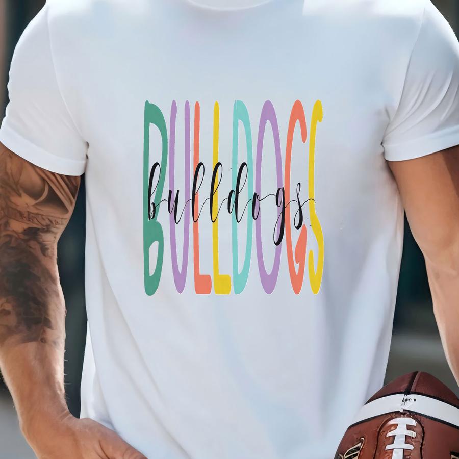 Bulldogs Mascot Crewneck Sweatshirt Colorful Retro Bulldogs Mascot Sweatshirt Back To School Sweatshirt Teacher Fan Apparel Mama Mascot T-shirt Bulldogs Mascot Crewneck Sweatshirt Colorful Retro Bulldogs Mascot Sweatshirt Back To School Sweatshirt Teacher Fan Apparel Mama Mascot T-shirt