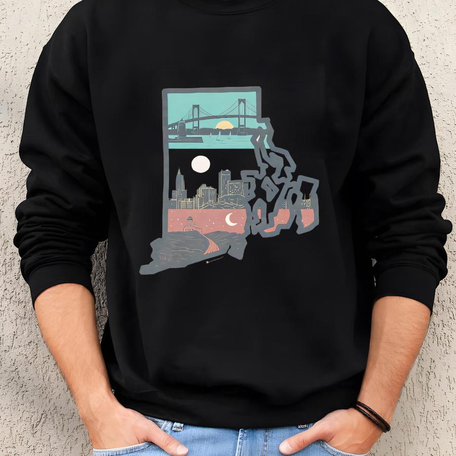 Layers Of Island T-shirt Sweatshirt