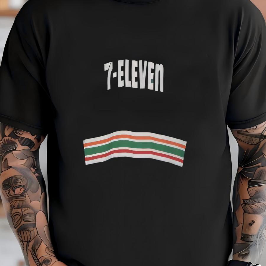 Vintage 7 Eleven Y Logo Style Jacket Shirt