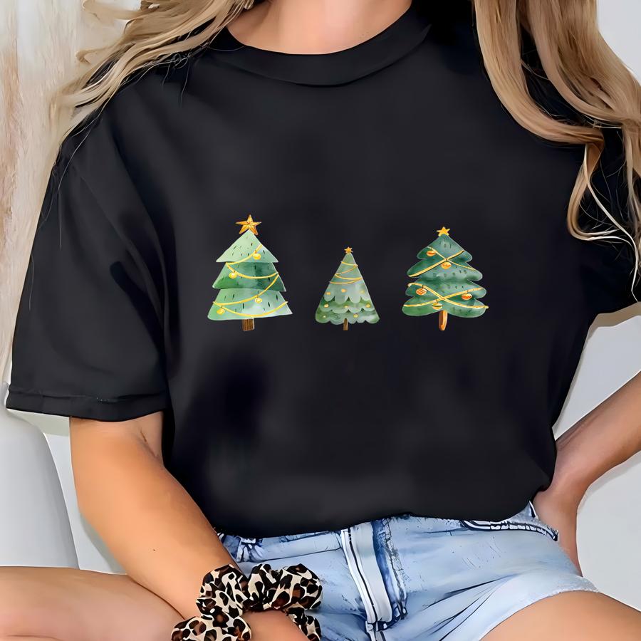 Family Of Three Christmas Ornament, Personalized Family Ornament, First Christmas As Family Of Three Ornament, Baby's 1st Christmas Gift T-shirt