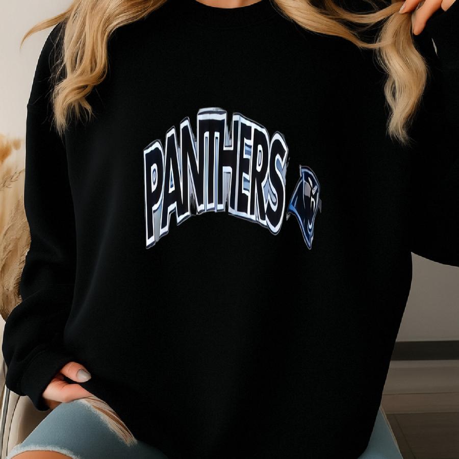 90s Carolina Panthers Sweatshirt Y Logo Grey Color Men’s L Sweatshirt