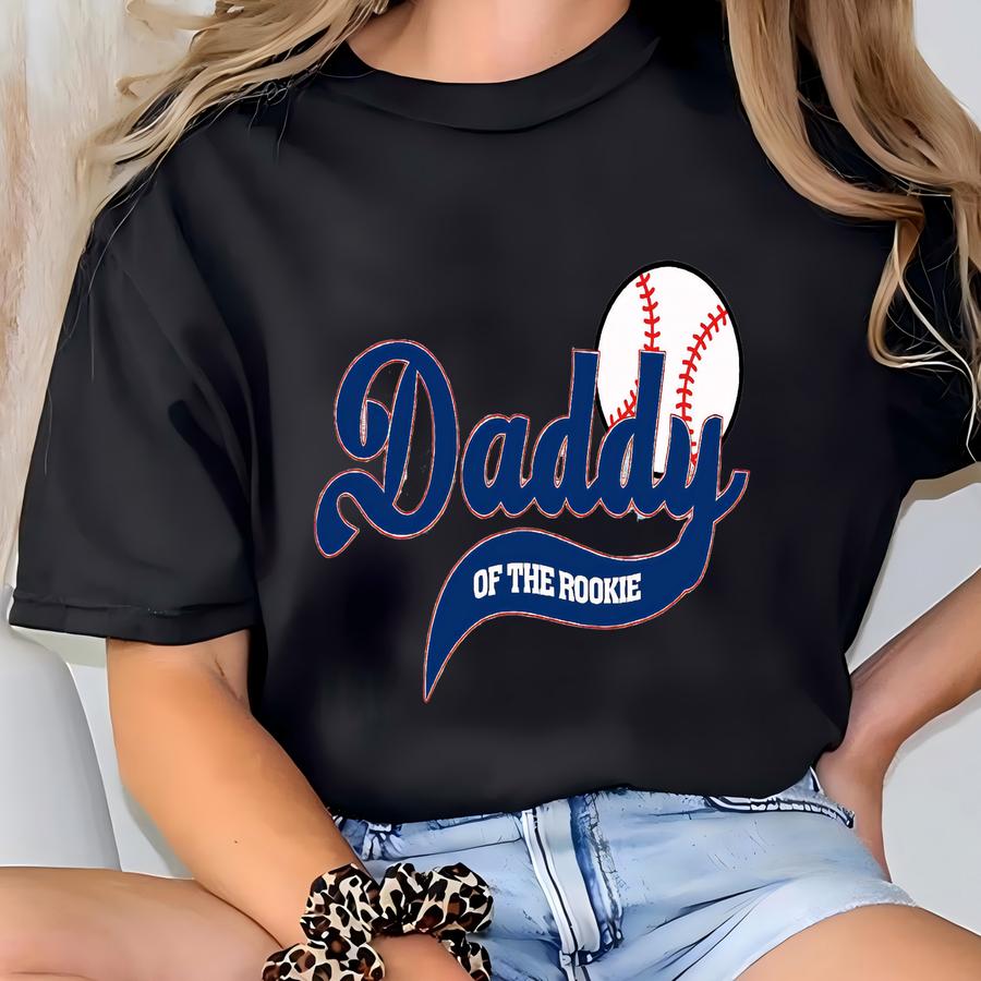 Personalized Baseball Family Sweatshirt, Rookie Of The Year Family Sweatshirt, Matching Baseball Sweatshirt, Custom Rookie Birthday Sweater T-shirt