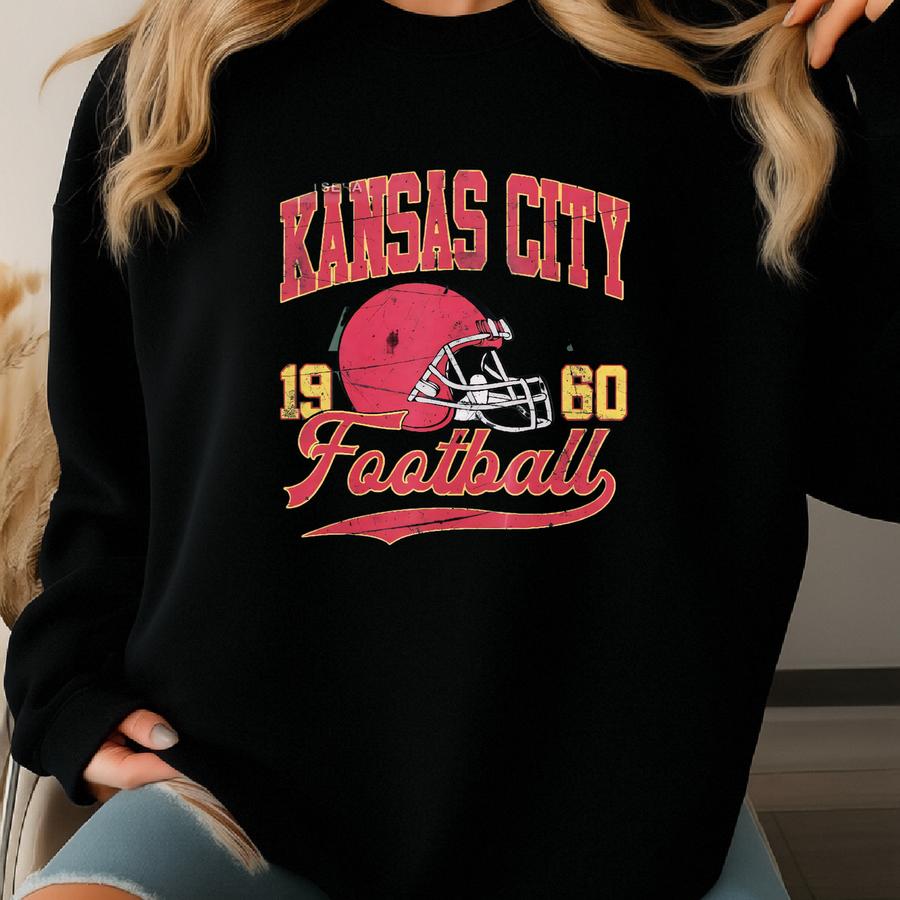 Vintage Style Kansas City Football Crewneck Sweatshirt,kansas City Football Sweatshirt,womens Men Kansas City Shirt Gift Fse8 Sweatshirt Vintage Style Kansas City Football Crewneck Sweatshirt,kansas City Football Sweatshirt,womens Men Kansas City Shirt Gift Fse8 Sweatshirt