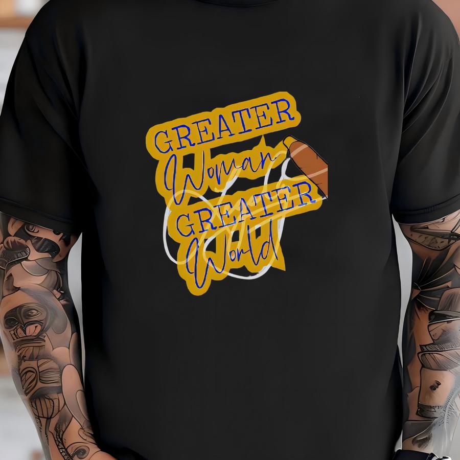 Greater - Sticker T-shirt