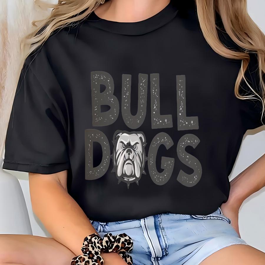 Bulldogs Shirt Bulldogs Mascot Shirt, Bulldogs Gifts T-shirt