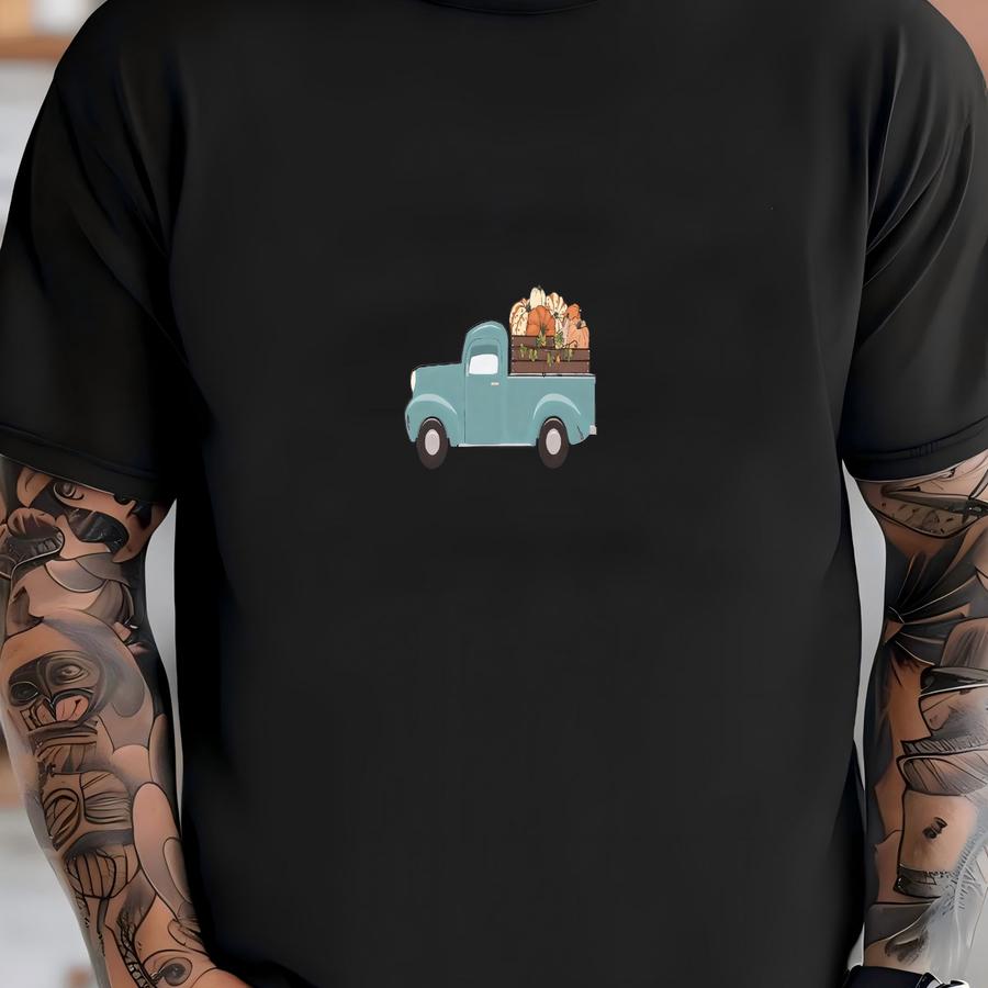 Autumn Harvest Vintage Sweatshirt, Cute Autumn Crewneck, Autumn Sweatshirt, Fall Clothing For Women, Retro Oversized Fall Tshirt, Pumpkin T T-shirt