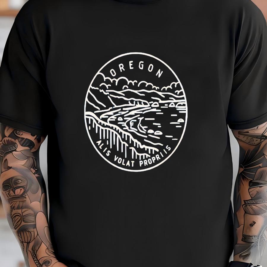 Souvenir Shirt: Pacific Northwest Travel Tee T-shirt