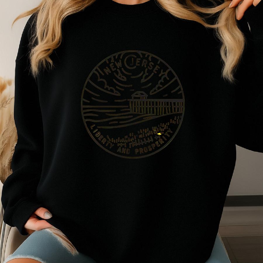 New Jersey Trip Shirt: Cotton Souvenir Tee Sweatshirt