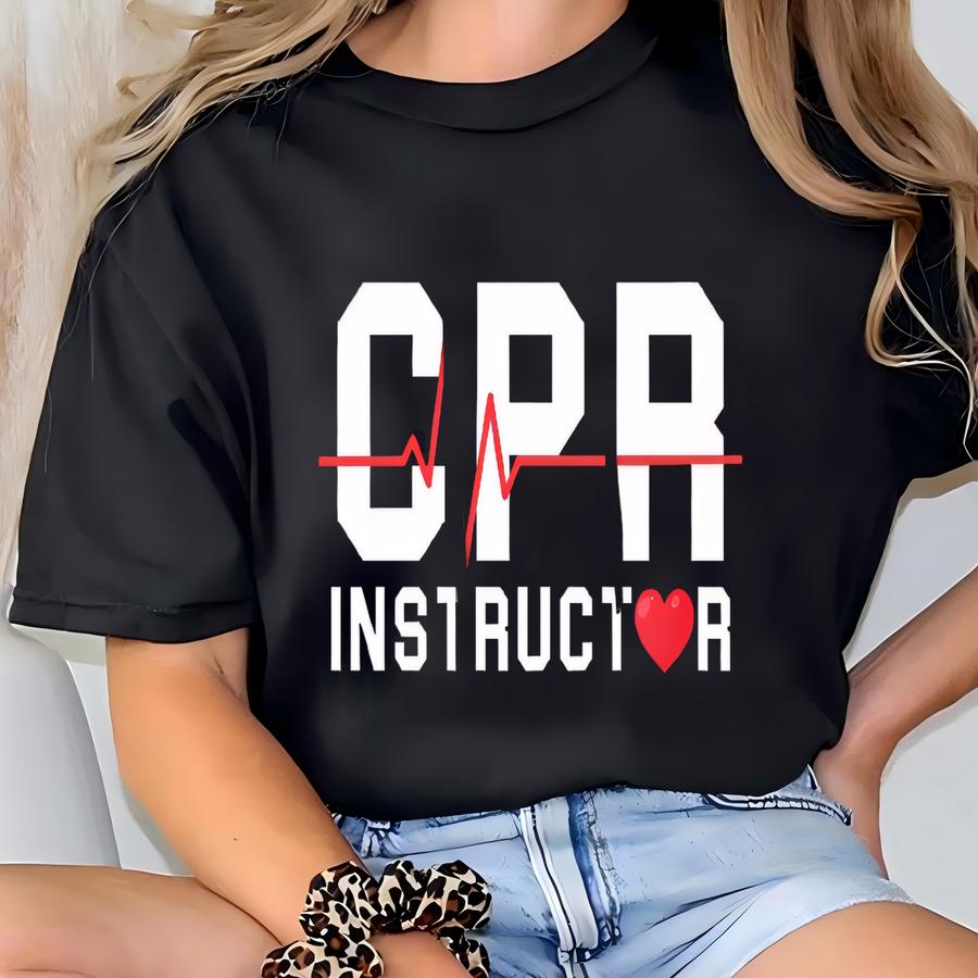 Cpr Hoodie. Cpr Gift. Rescuer Hoodie. Rescuer Gift. Medical Hoodie. Medical Gift. Instructor Hoodie. Instructor Gift. Safety #oh2100 T-shirt