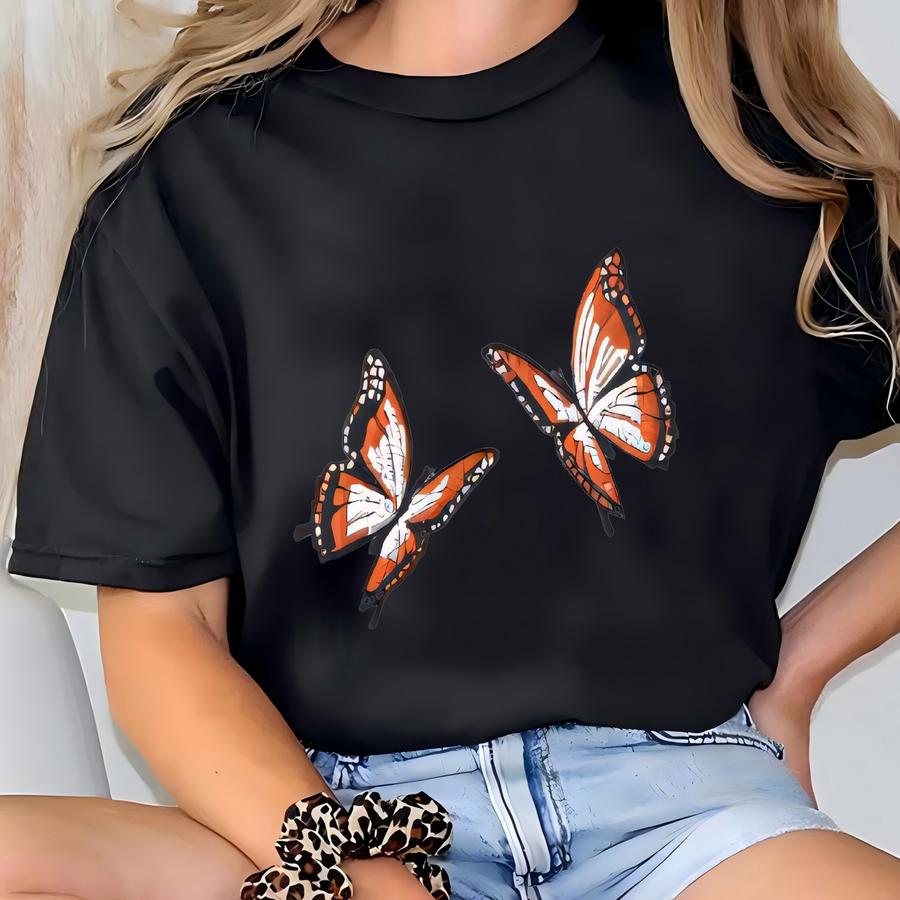 Butterflies Hoodie, Monarch Butterfly Hoodie, Butterflies Shirt, Cute Hoodie, Butterflies Sweatshirt T-shirt