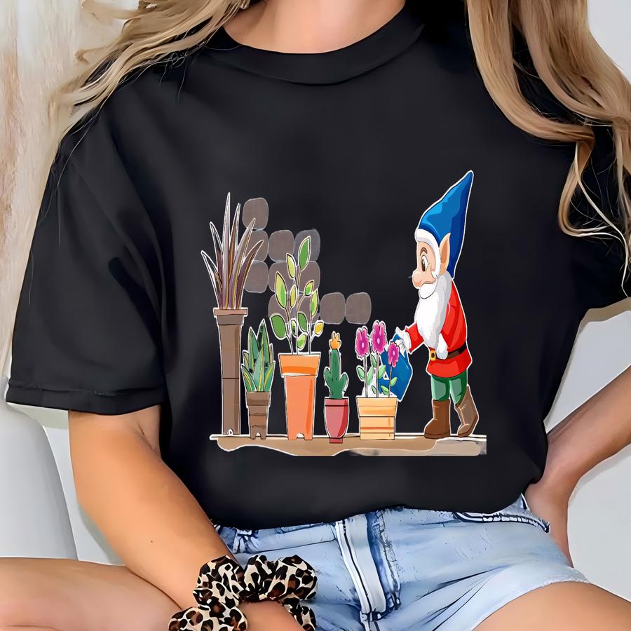 Christmas Elf Plant Lady Sweatshirt, Plant Sweatshirt, Elf Plant Hoodie, Christmas Plants Hoodie, Plant Lovers Gift, Christmas Sweatshirt T-shirt