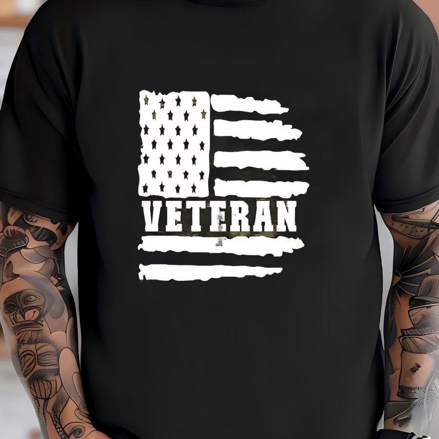 American Flag Veteran, Patriotic Shirt, Veteran Shirts, Veteran Gift, Gift For Veterans, Patriotic Gifts, American Soldier Tee, Memorial Day T-shirt